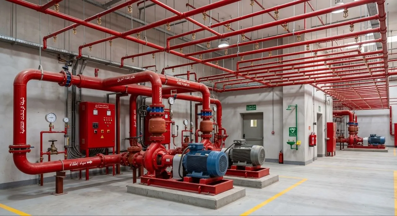 Fire Pump and Sprinkler System