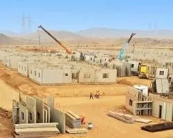 Construction Site in Saudi Arabia