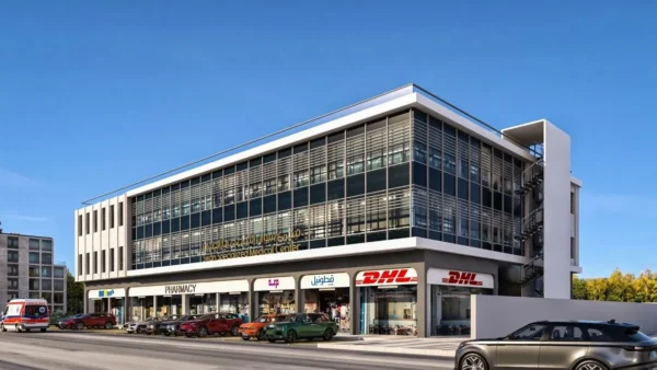 Commercial medical centre building